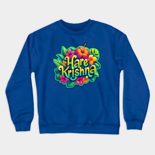 Tropical Hare Krishna Crewneck Sweatshirt